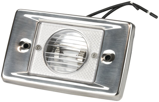 Stainless Steel TRANSOM LIGHT RECTANGULAR (400136-1)