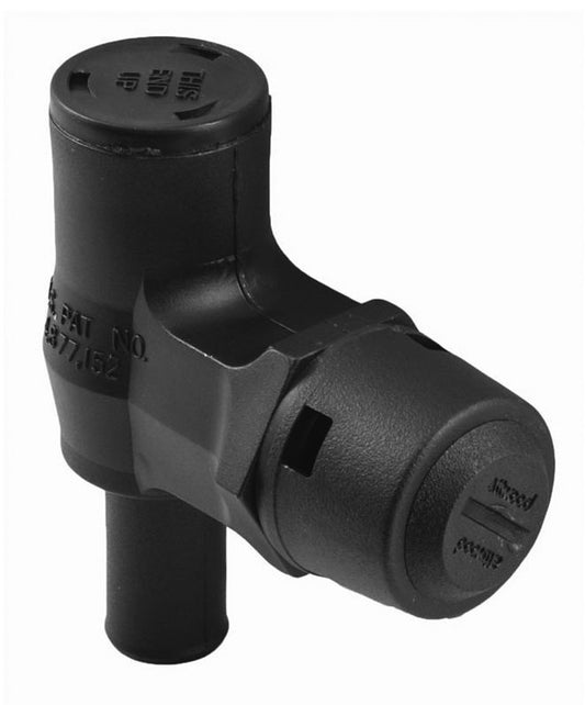 VENT-FUEL (P-TRAP) BLACK  (1670-3)