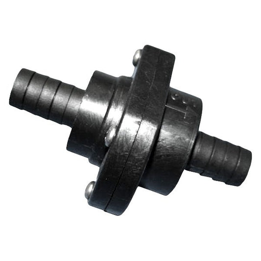 1 1/8 INLINE SCUPPER-Black (ILS-1200-DP)