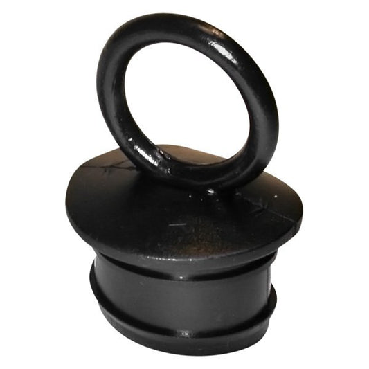 1 1/2 VINYL PUSH PLUG-Black (PP-150-DP)